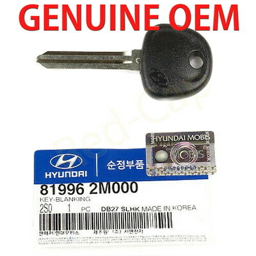 819962M000 Uncut Blank Key For HYUNDAI ELANTRA AVANTE MD 2011-2016